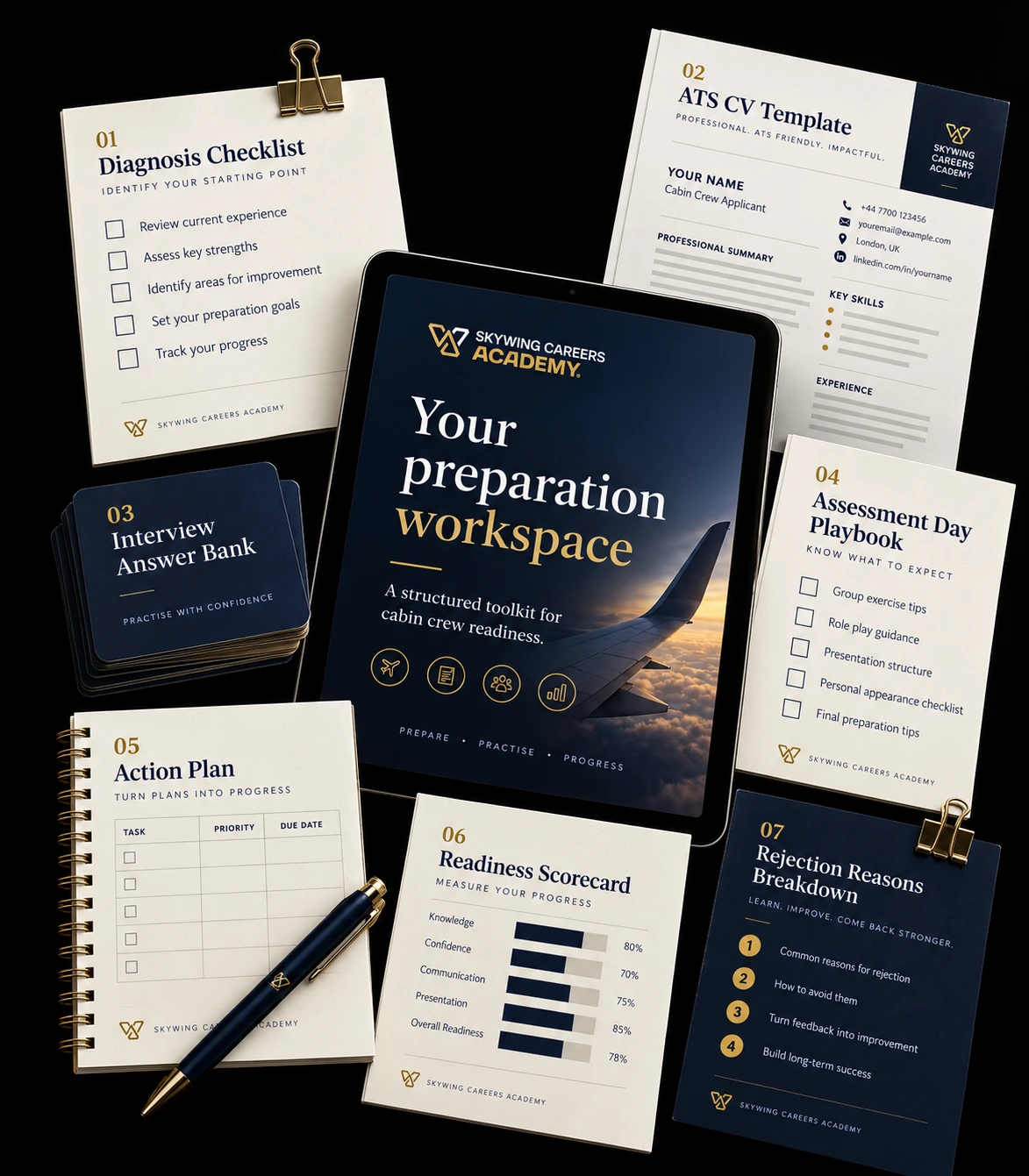 Skywing Cabin Crew Readiness Kit