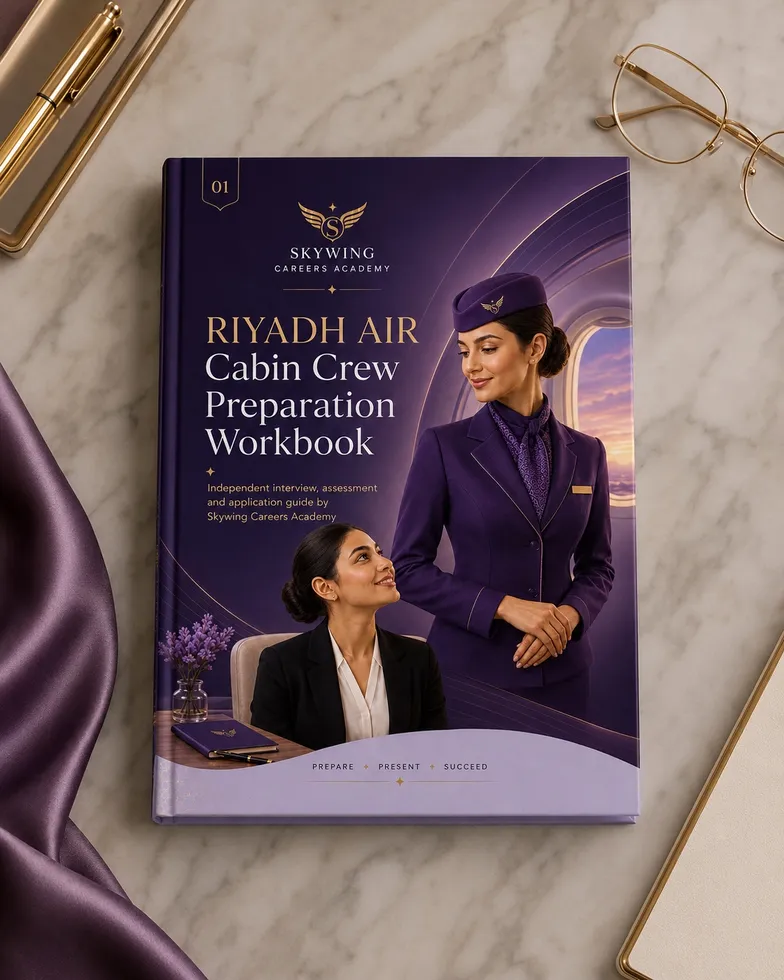 Representative Skywing airline preparation guide mockup